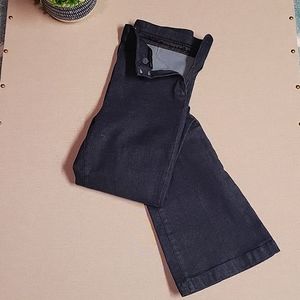 Women's blue jeans from Express. Flare super high waist 4R